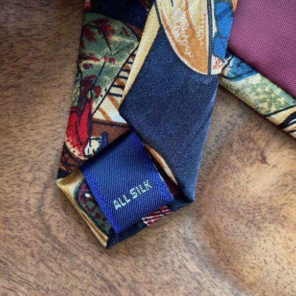 Vintage Golf J.T. Beckett Silk Tie - Picture 5 of 6